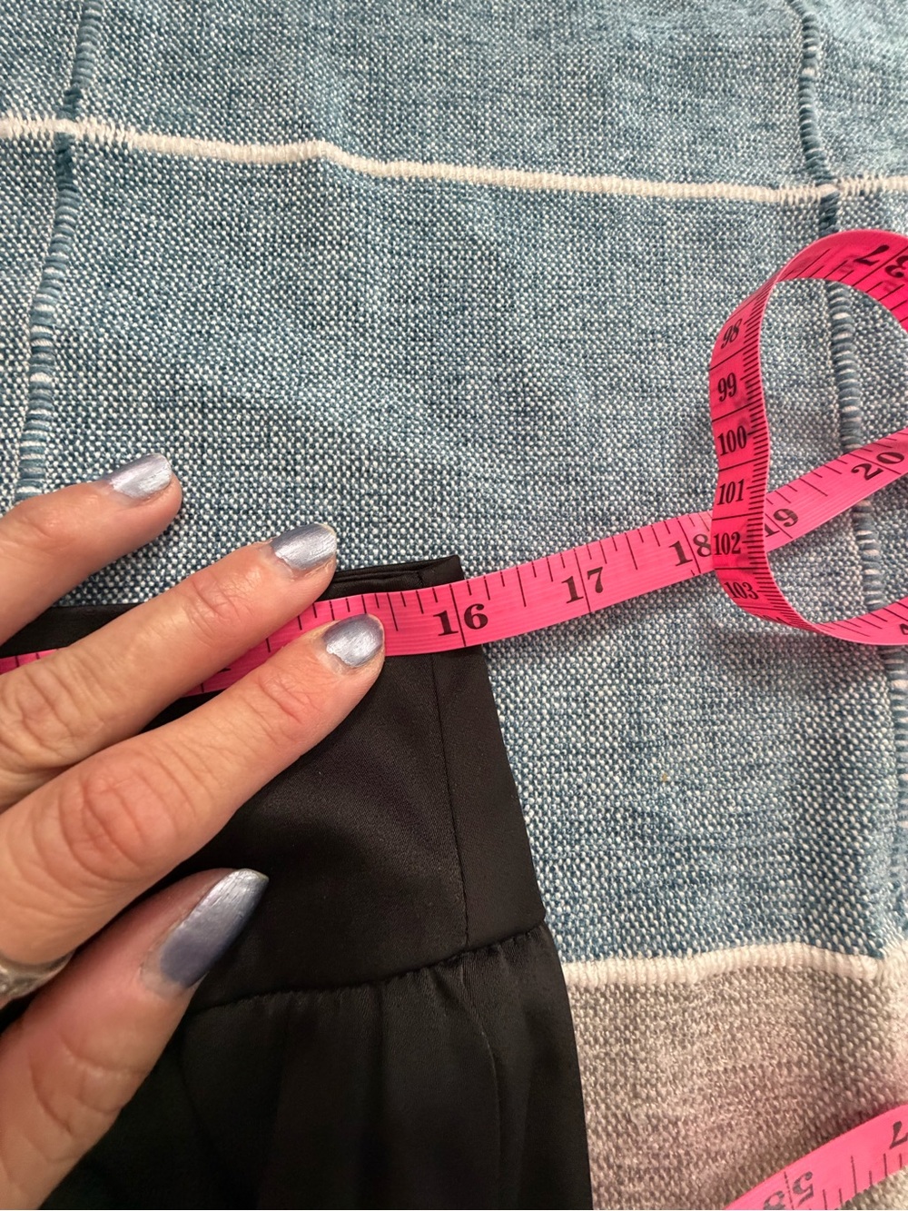 Cider Mid-Rise Wide Leg Satin Pants - Black - Picture 14 of 15